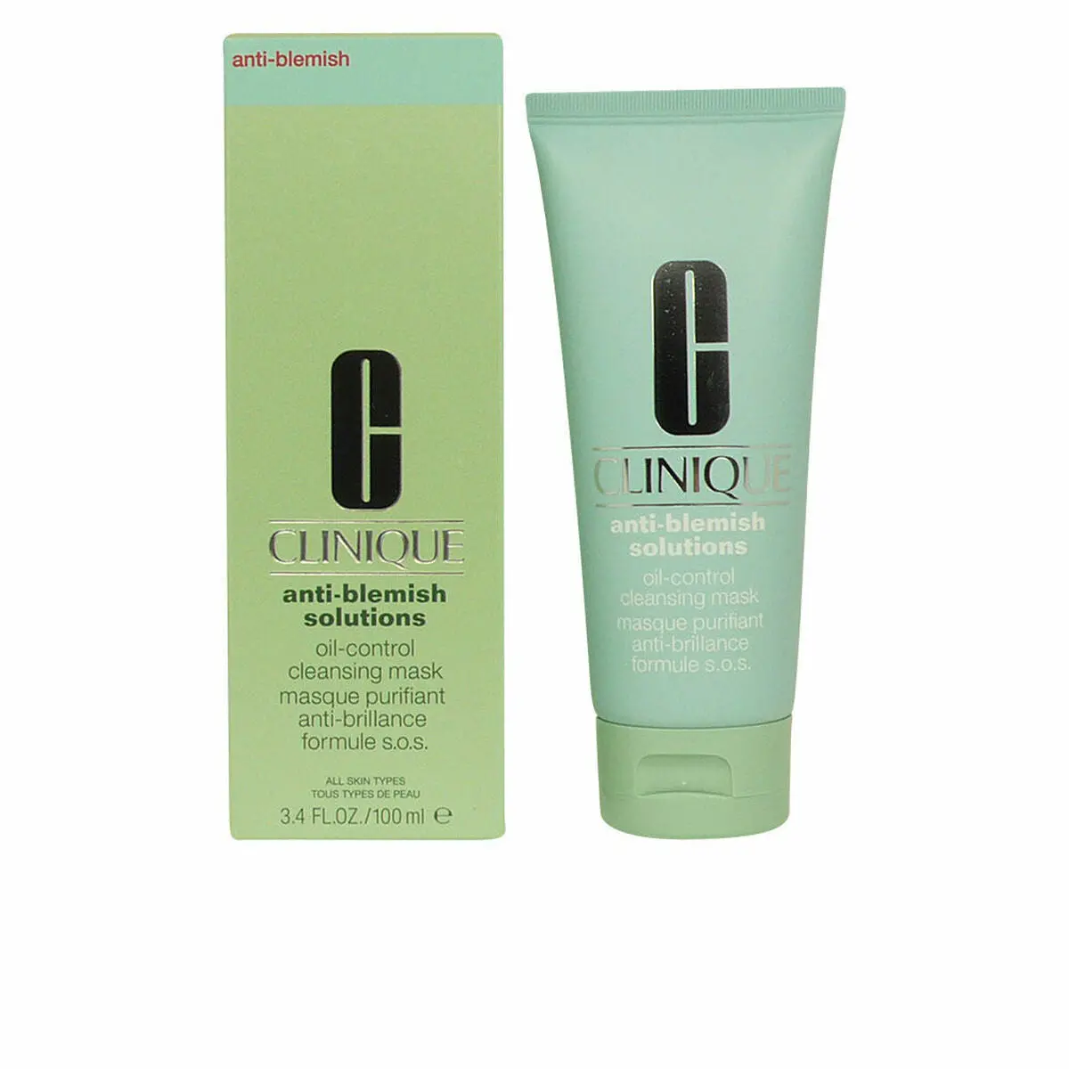 Cleansing And Regenerative Mask Clinique Blemish Solutions 100 Ml 1