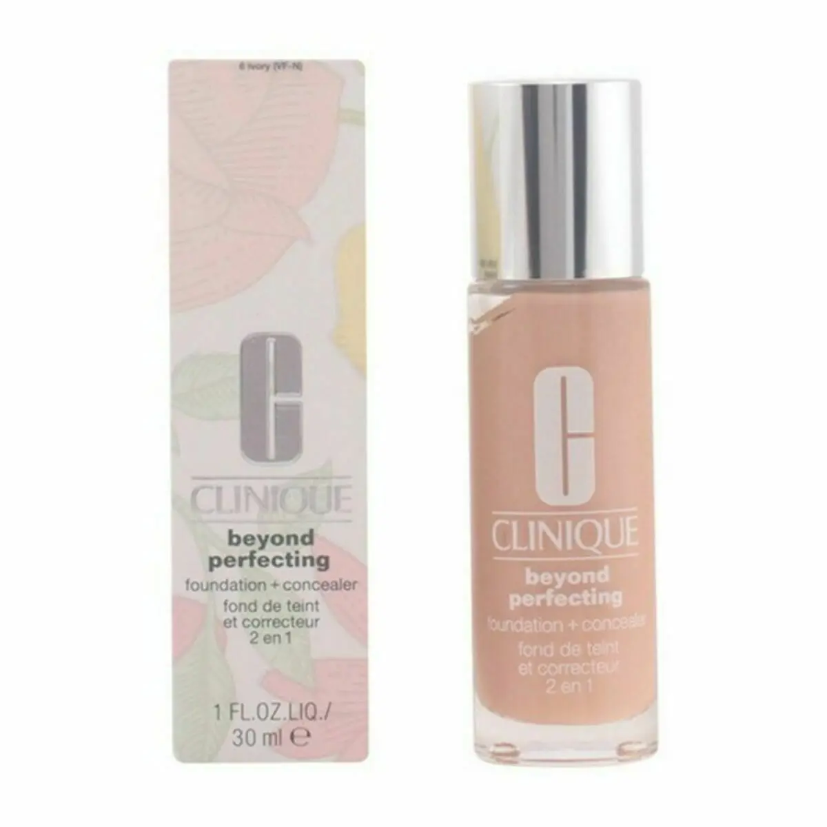 Liquid Make Up Base Clinique Beyond Perfecting Nº 02-Alabaster 30 Ml 2-In-1 1
