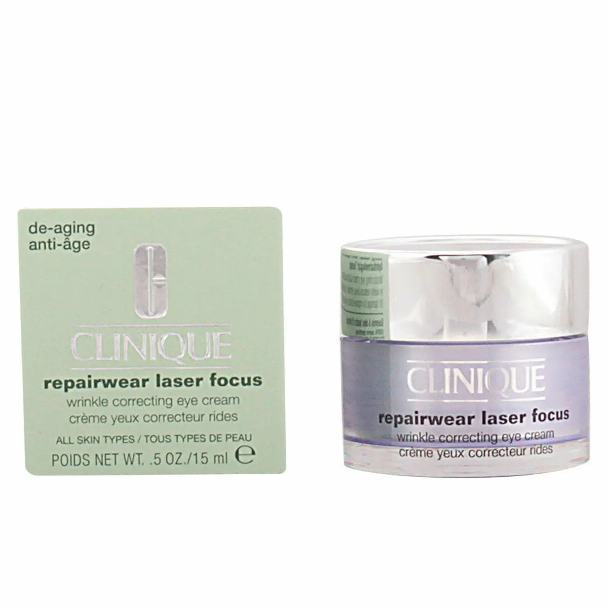 Anti-Ageing Cream For Eye Area Clinique Repairwear Laser Focus 15 Ml 1
