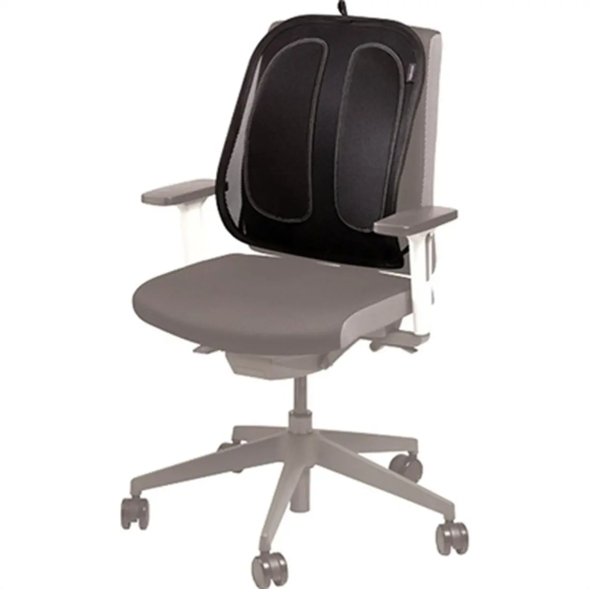 Seat Back Fellowes 9191301 Ergonomic Adjustable Black Plastic 1