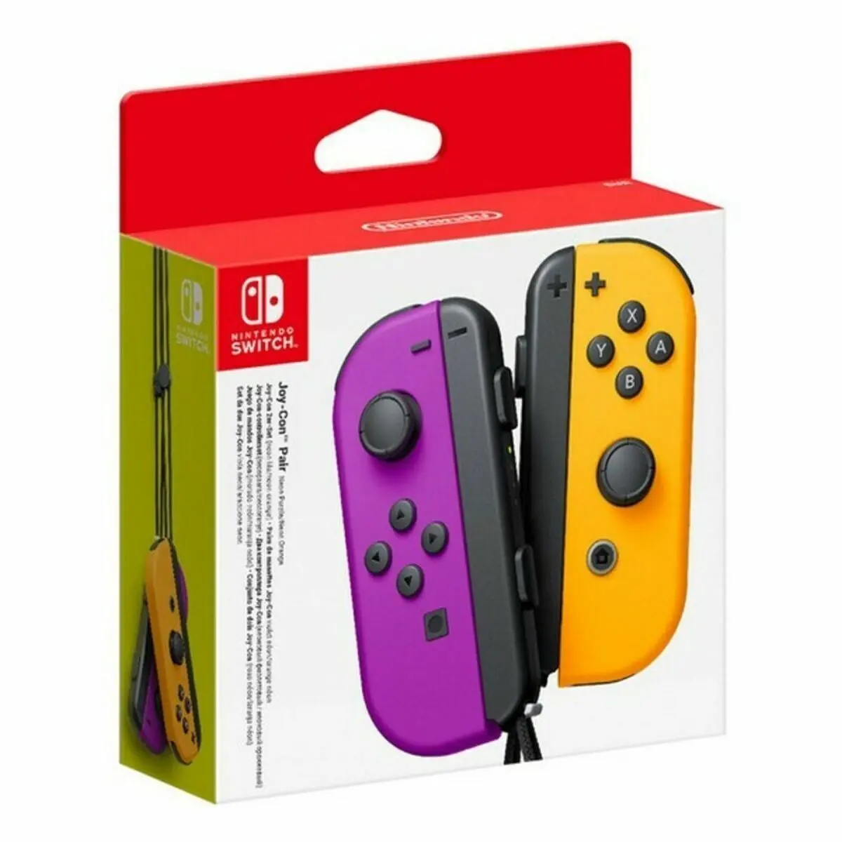 Wireless Gamepad Nintendo Joy-Con Purple Orange 1