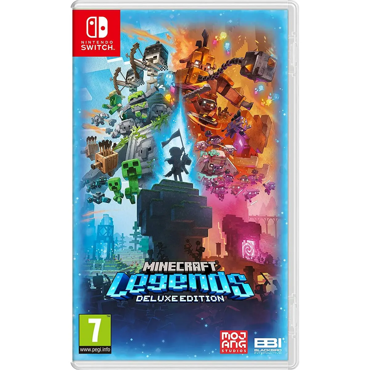Video Game For Switch Nintendo Minecraft Legends Dlx 1