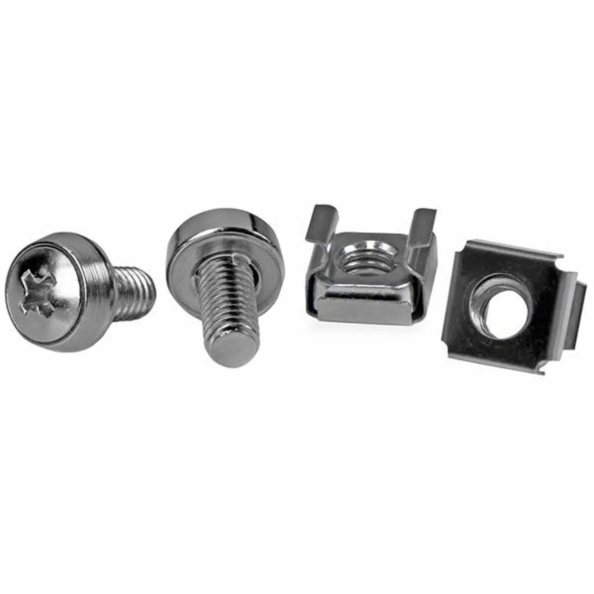 Holder Startech Cabscrewm6 Silver Stainless Steel (50 Units) 1