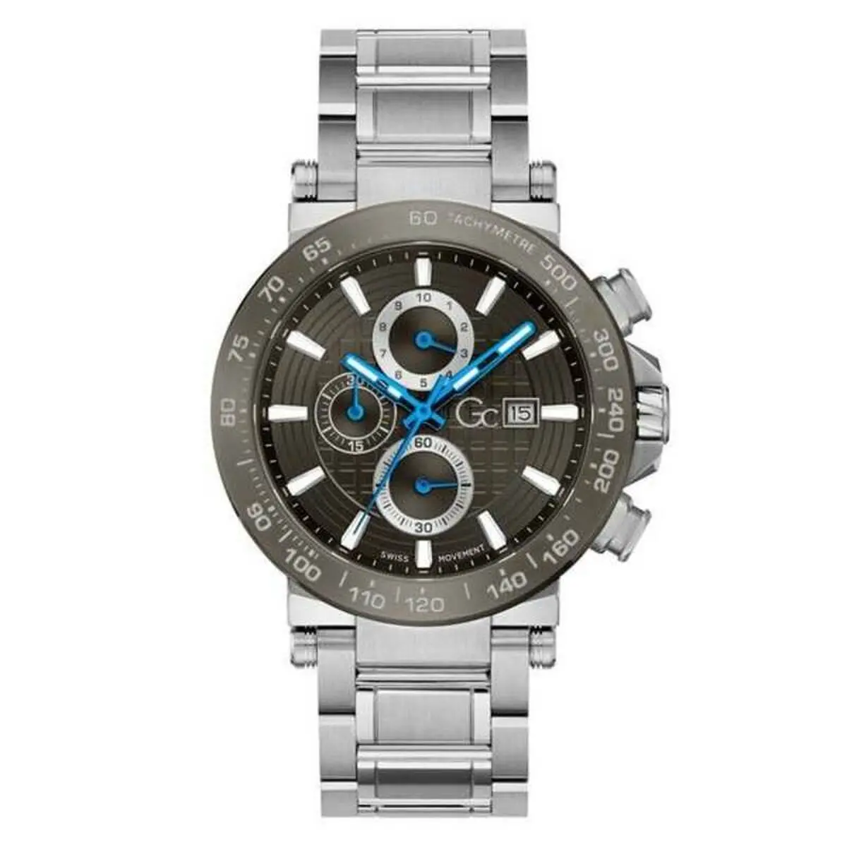 Men's Watch Gc Watches Y37011g5mf (Ø 44 Mm) 1