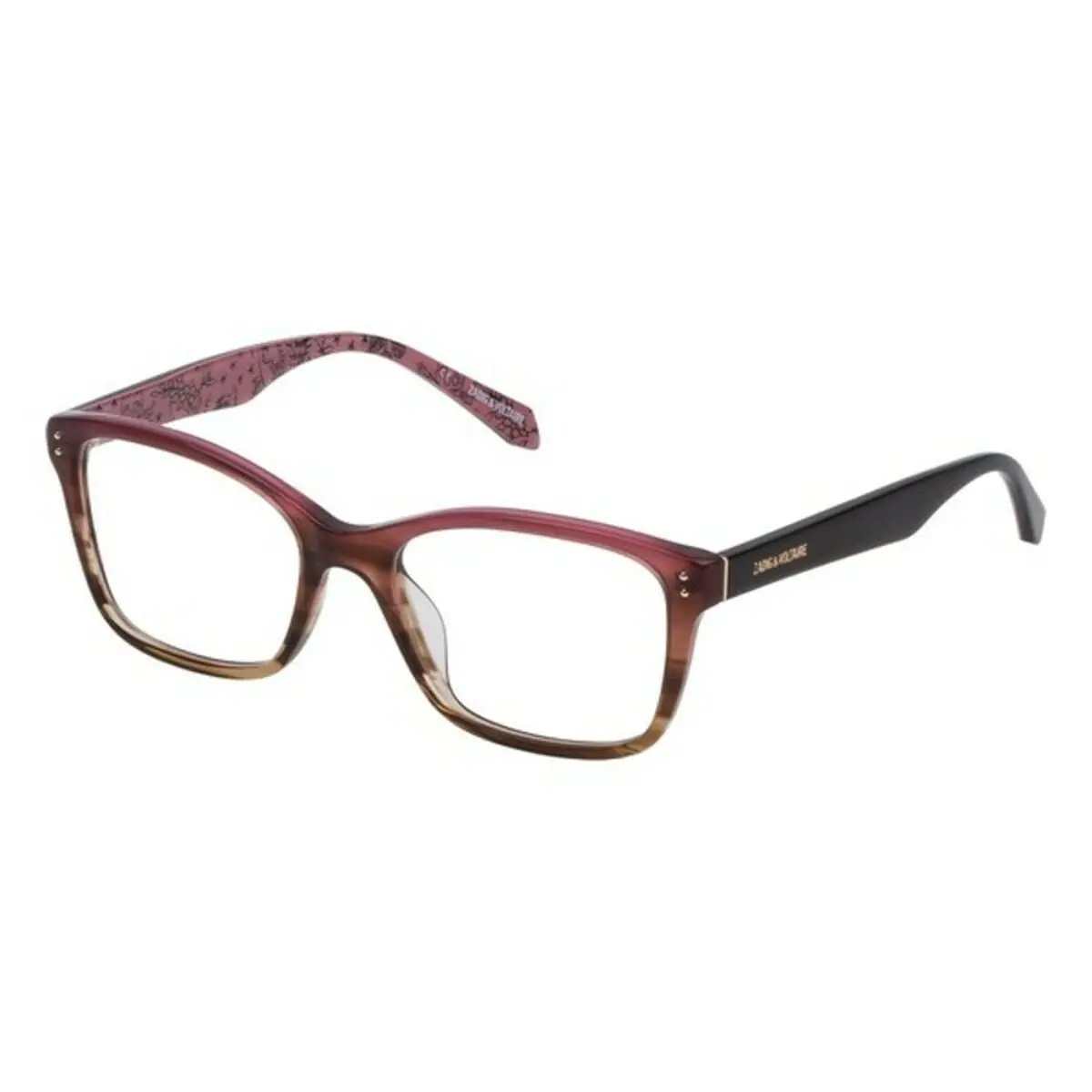 Ladies' Spectacle Frame Zadig & Voltaire Vzv163520acn Ø 52 Mm 1