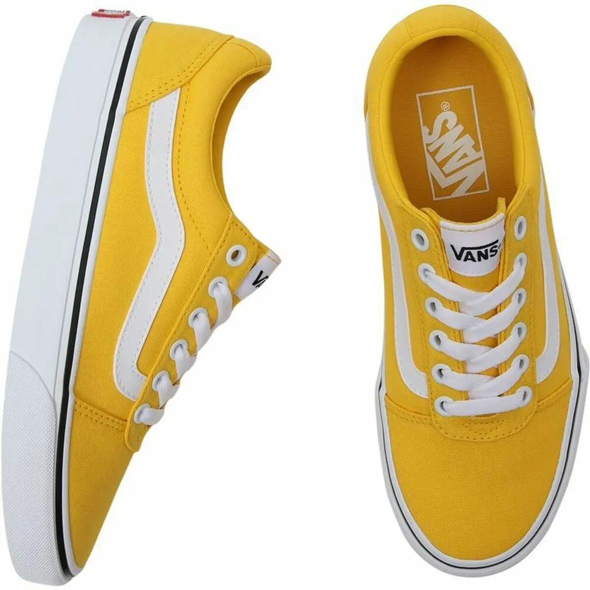 Women's Casual Trainers Vans Wm Ward Yellow 1