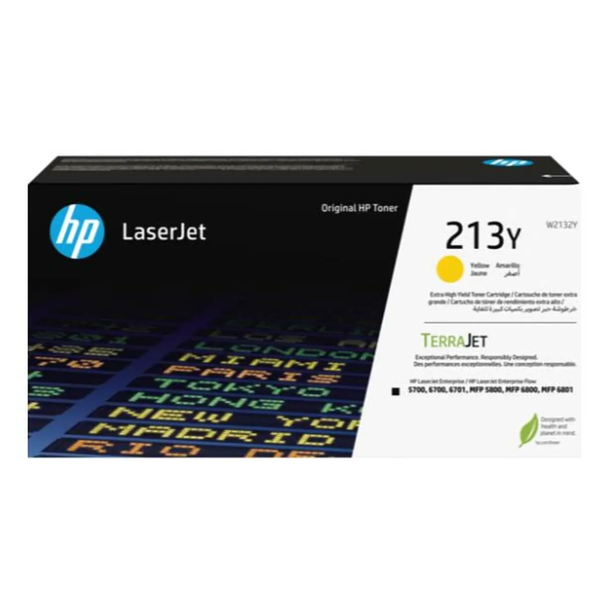 Original Toner Hp W2132y Yellow 1