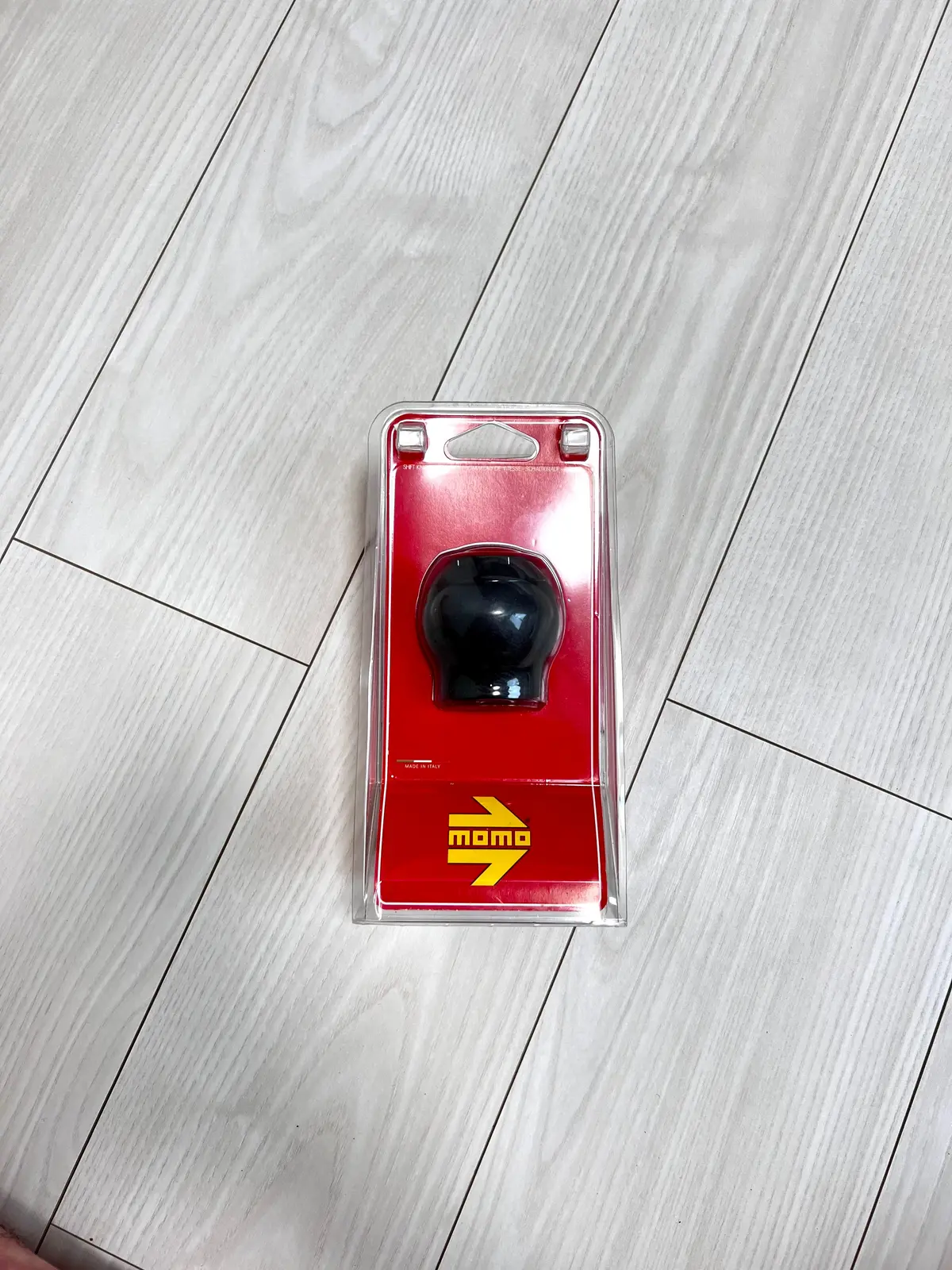 Brand New Momo Nero Shift Knob Set Screw Adjustment 1