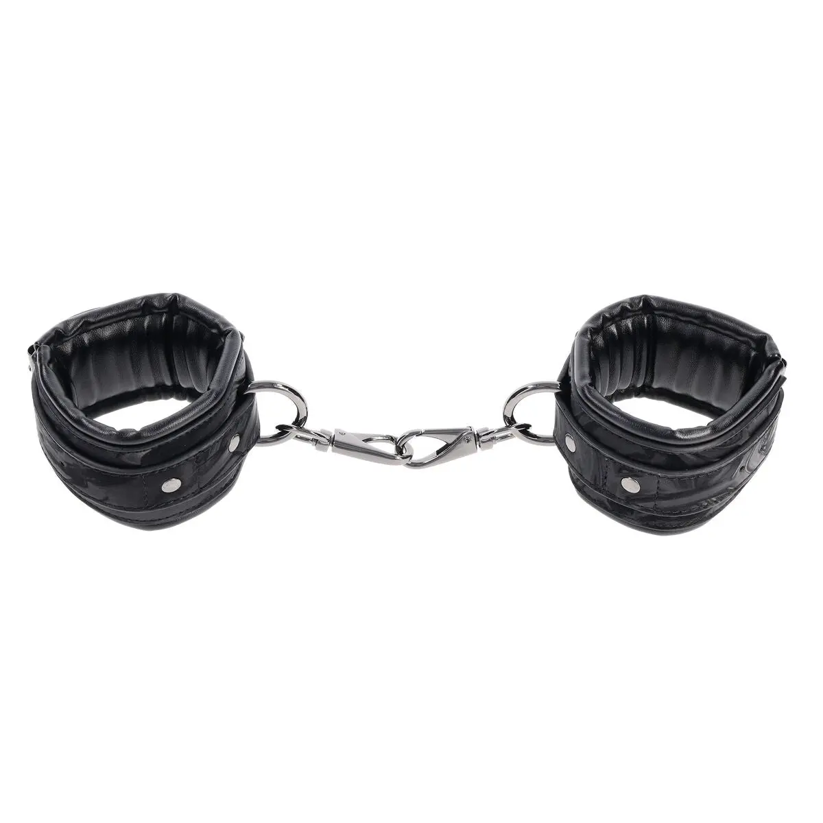 Cuffs Sportsheets Velvet Noir Black 1