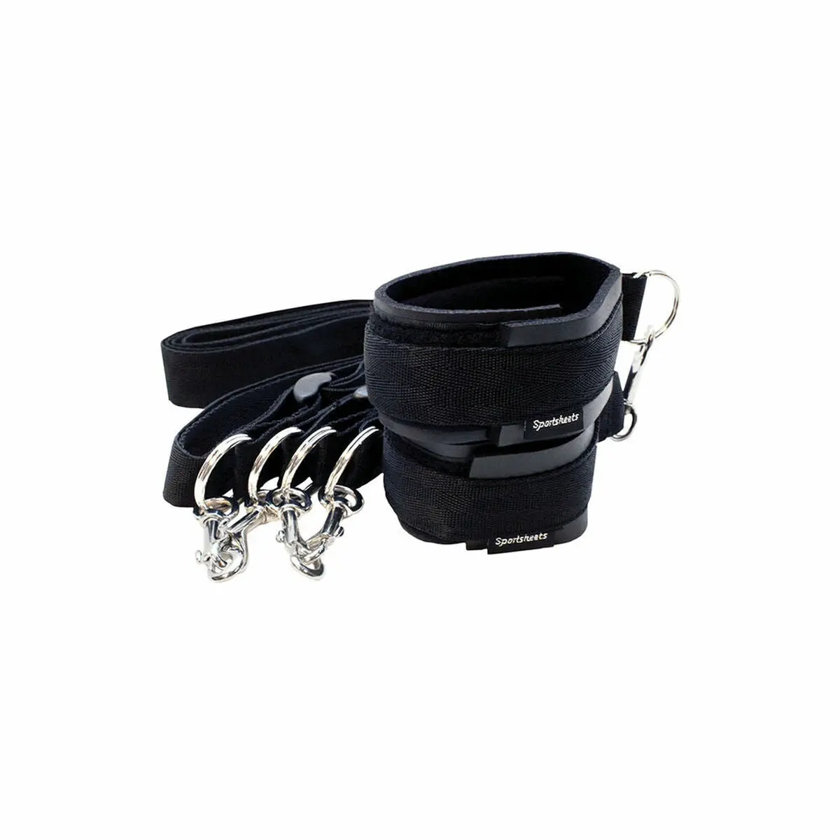 Cuffs Sportsheets Bdsm With Belt 1