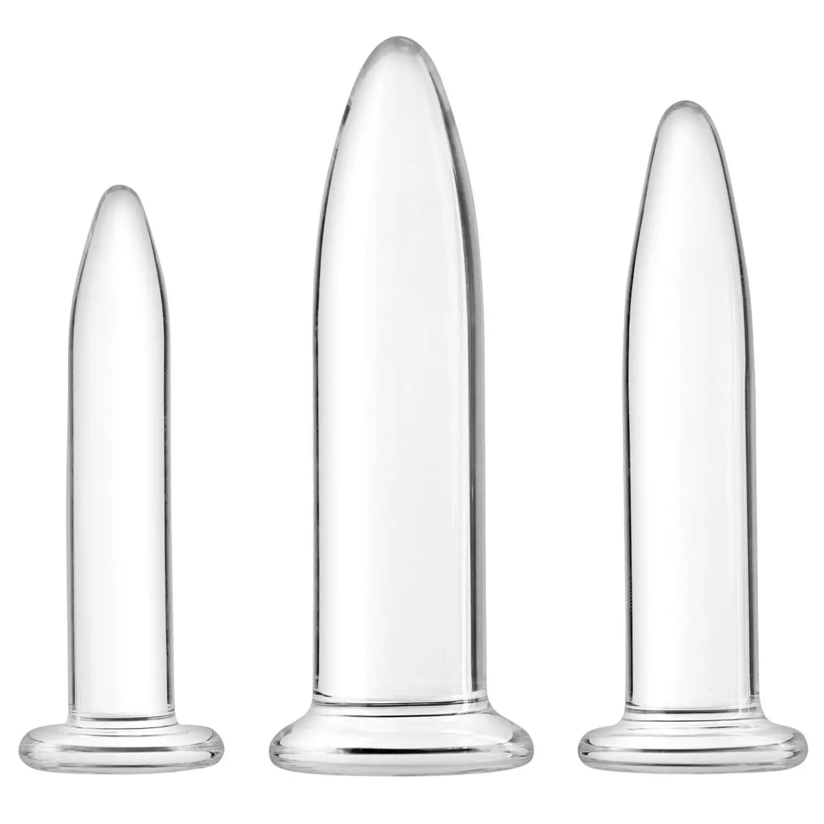 Anal Plug Ns Novelties Trainer Kit 3 Pieces (13 Cm) (13,9 Cm) (11,3 Cm) 1