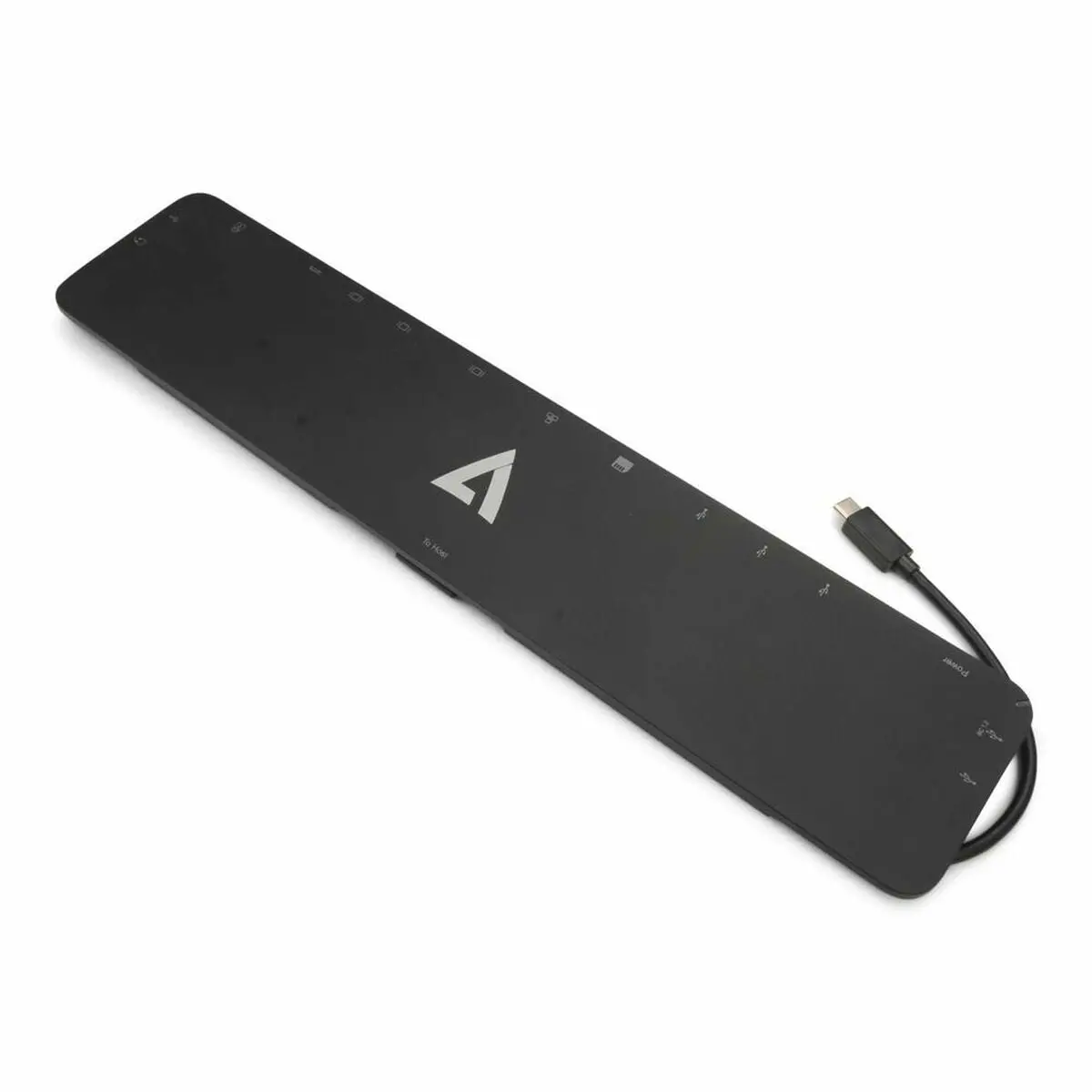 Usb Hub V7 Dockucpt01 Black 100 W 1