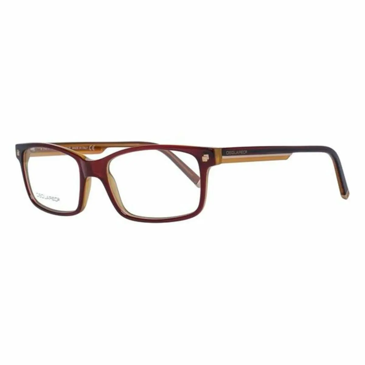 Men' Spectacle Frame Dsquared2 Dq5036-071-54 Red Ø 54 Mm 1