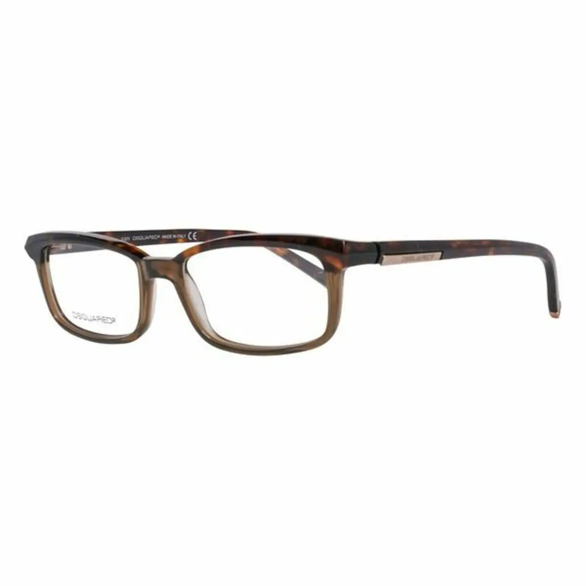 Men' Spectacle Frame Dsquared2 Dq5034-056-53 Brown Ø 53 Mm 1
