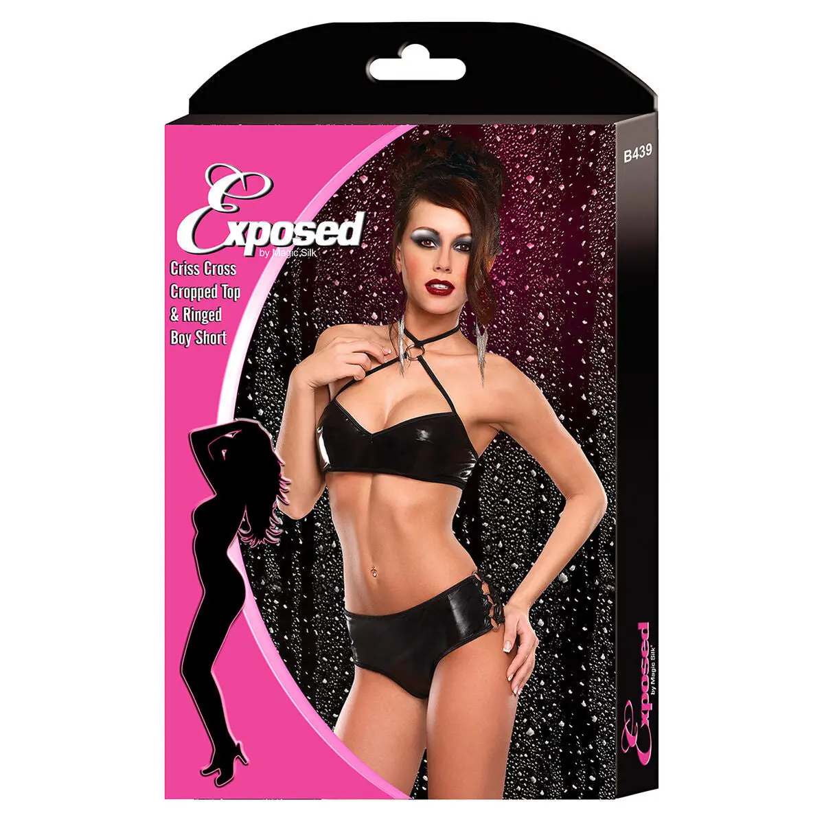 Underwear Set Exposed Black (L/Xl) 1