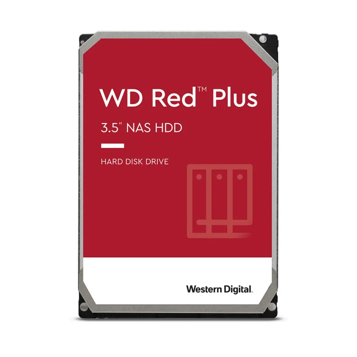 Hard Drive Western Digital Wd Red Plus Nas 3,5" 5400 Rpm 2