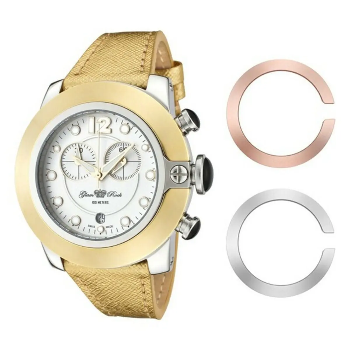 Ladies' Watch Glam Rock Gr32105 (Ø 44 Mm) 1