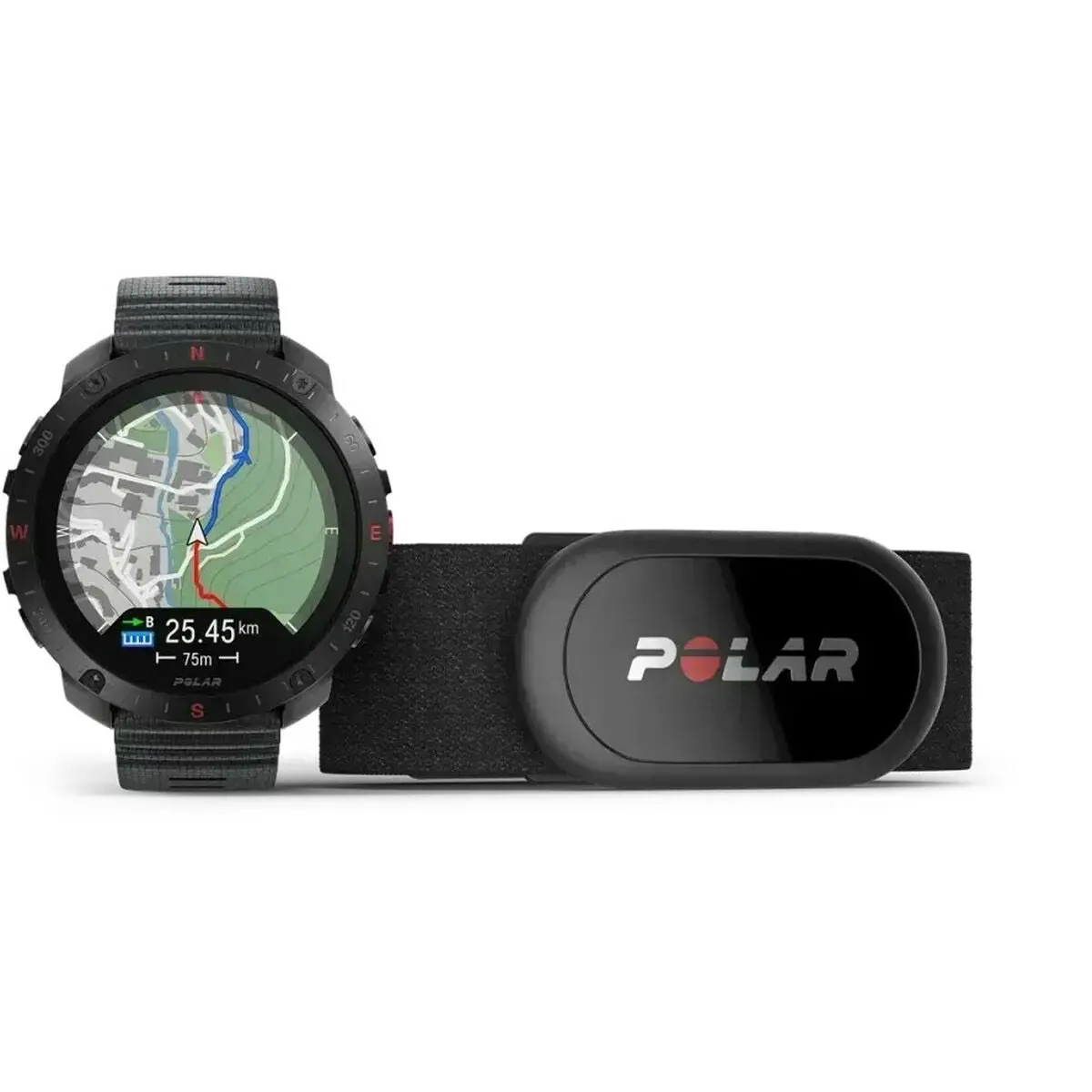 Smartwatch Polar Grit X2 Pro Black 1,39" 1