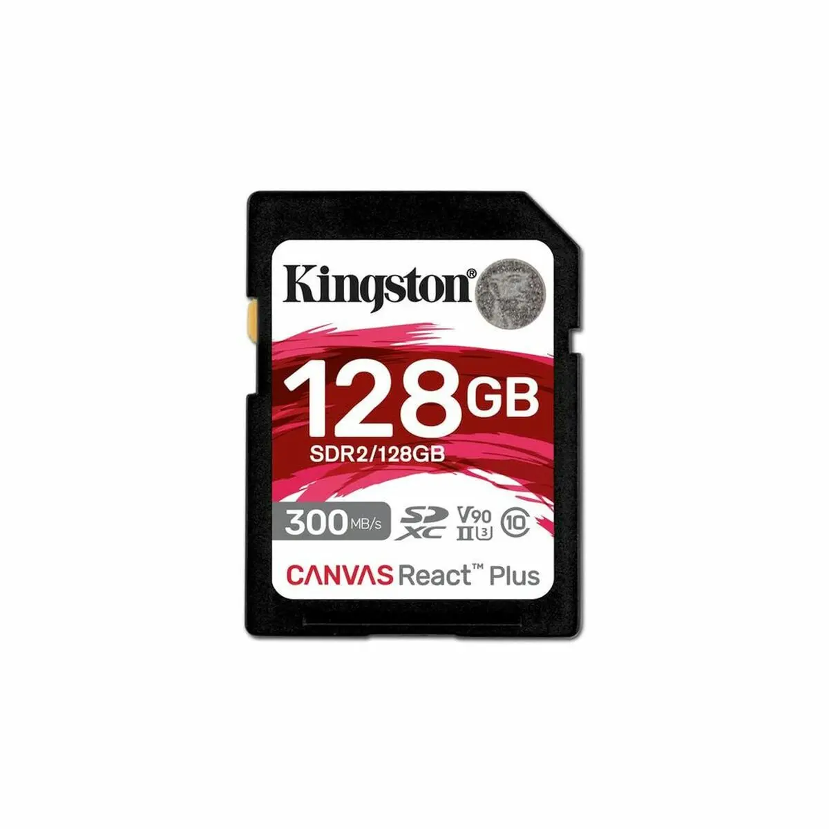 Micro Sd Memory Card With Adaptor Kingston Sdr2/128Gb 128 Gb 8K Ultra Hd Sdxc Uhs-Ii 1
