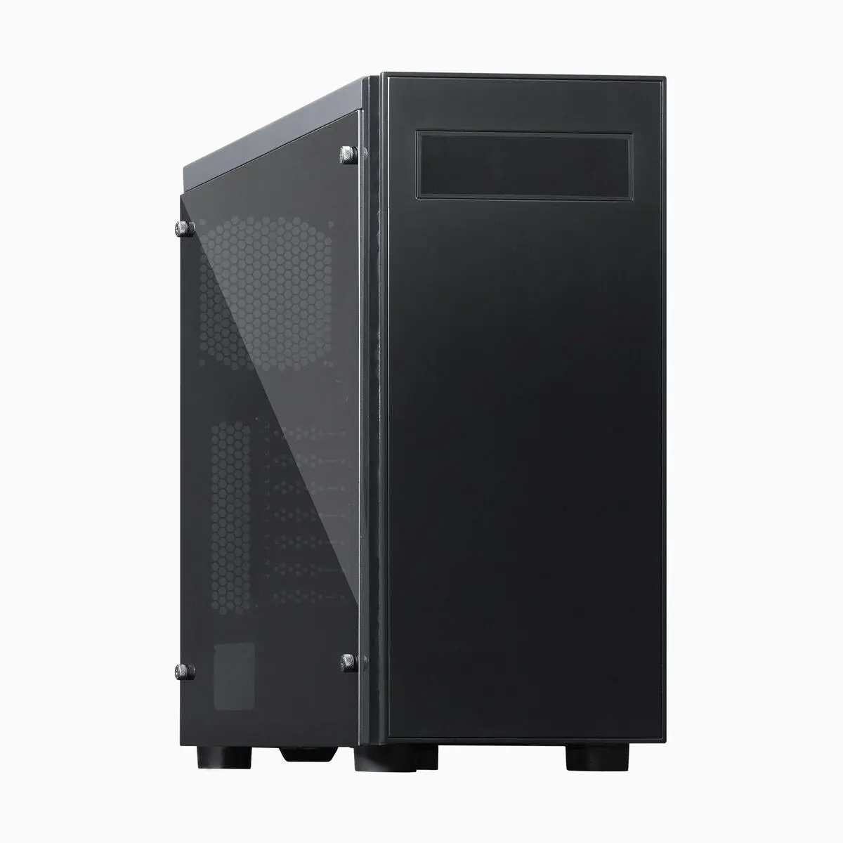 Atx Semi-Tower Box Chieftec Hawk Black 1
