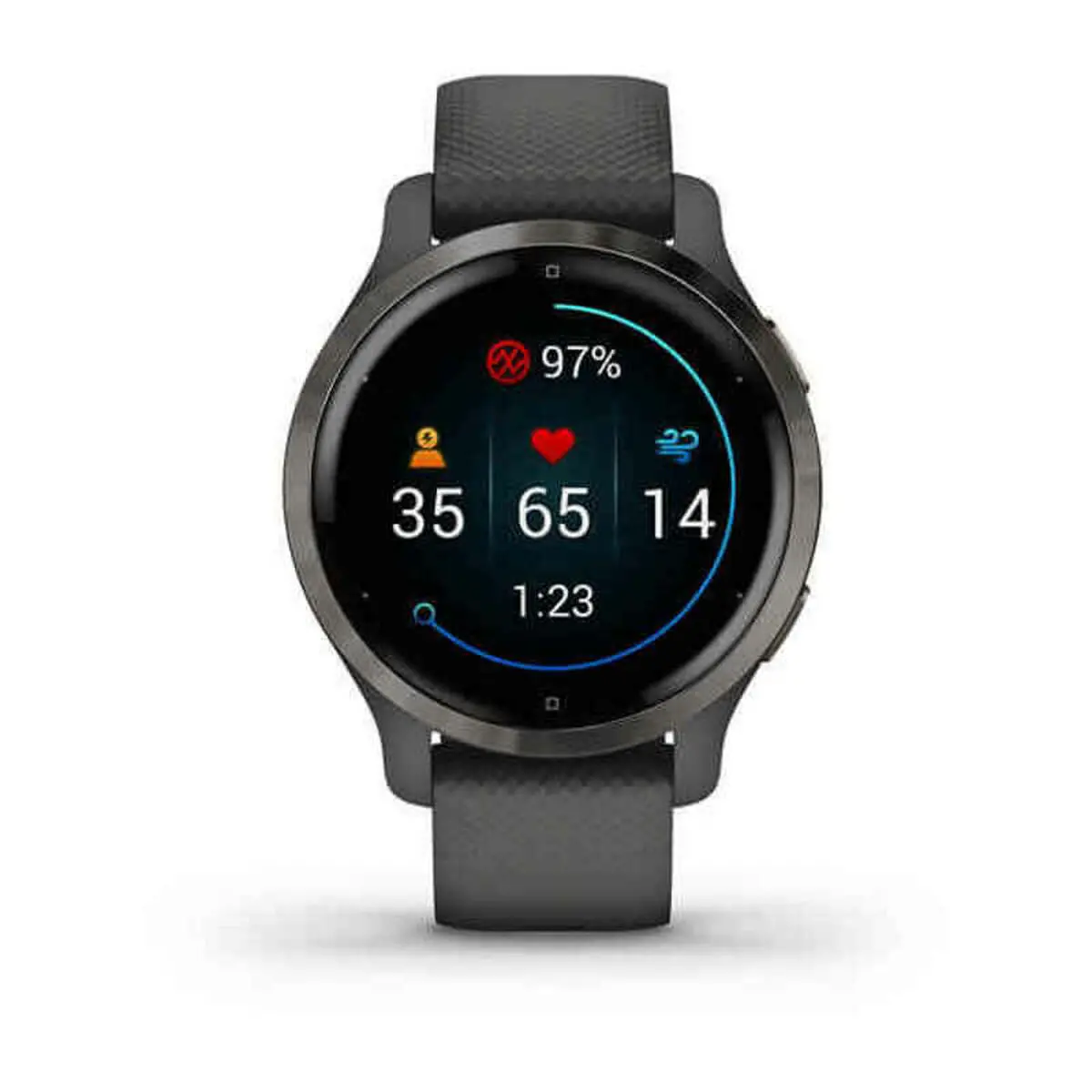 Smartwatch Garmin Venu 2S Gps 1,1" Wi-Fi Black Grey Graphite 40 Mm 1