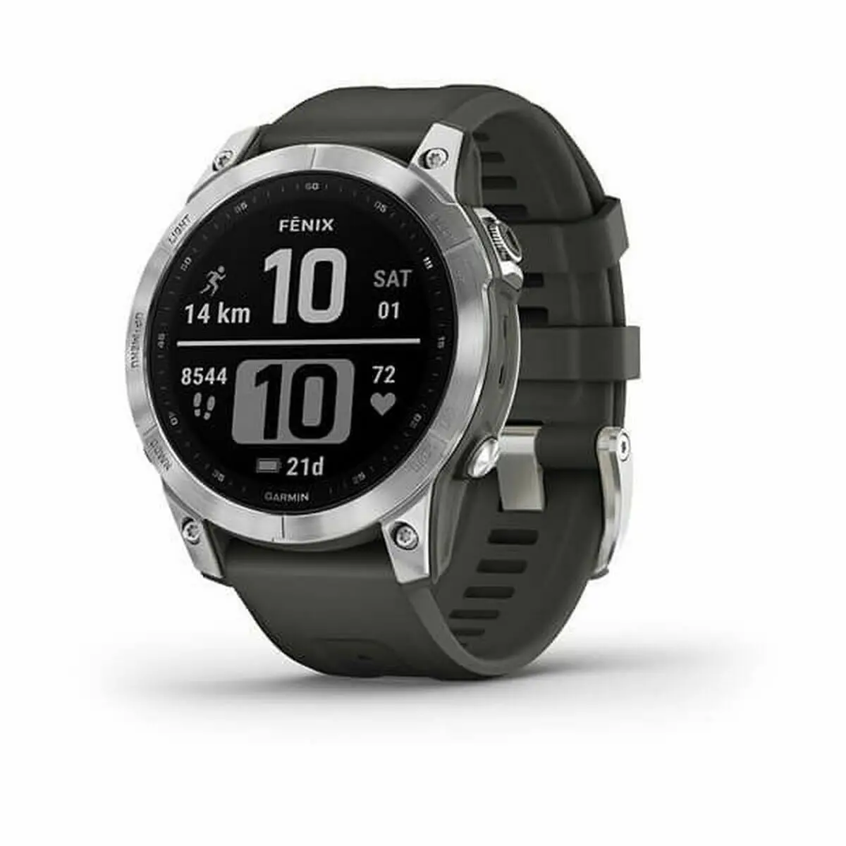 Smartwatch Garmin 010-02540-01 Graphite Silver 1,3" 47 Mm 1