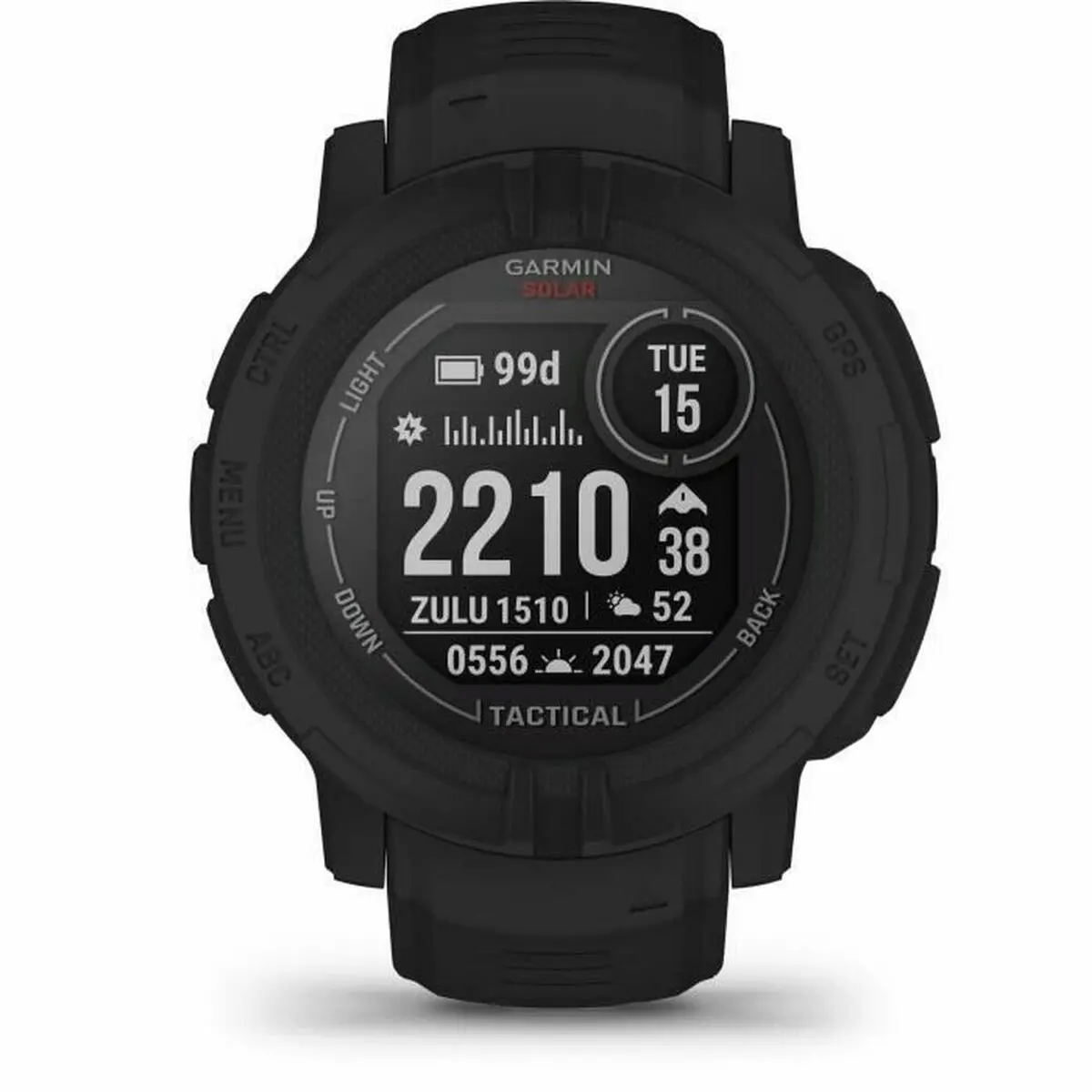 Smartwatch Garmin Instinct 2 Solar Tactical Edition Black 0,9" 1
