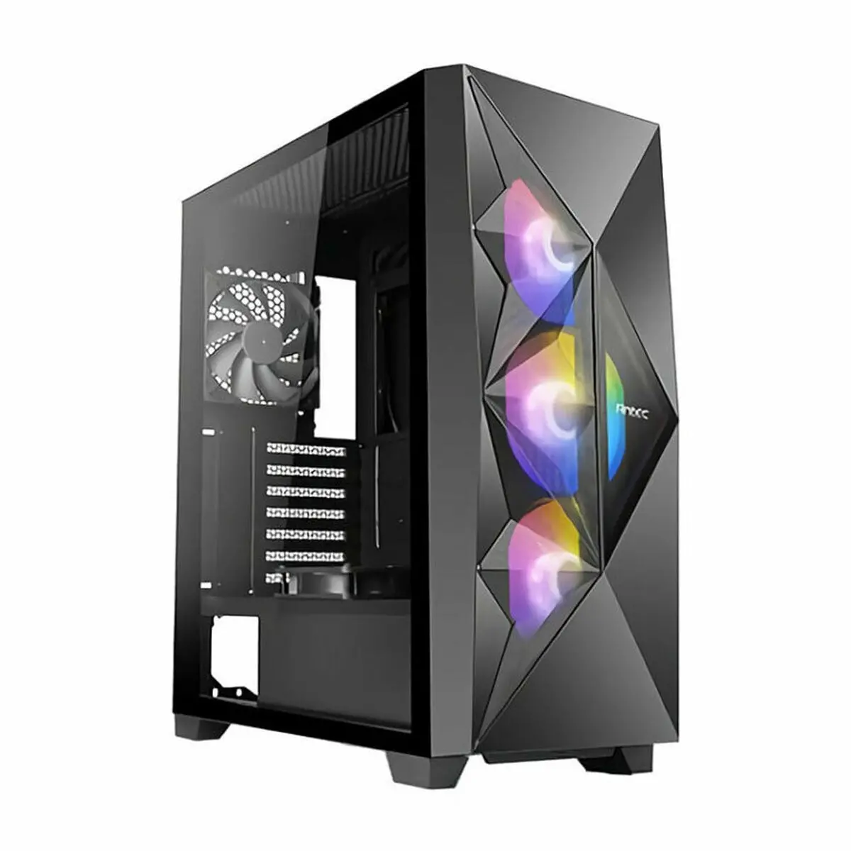 Atx Semi-Tower Box Antec 0-761345-80081-5 Black Atx Rgb 1