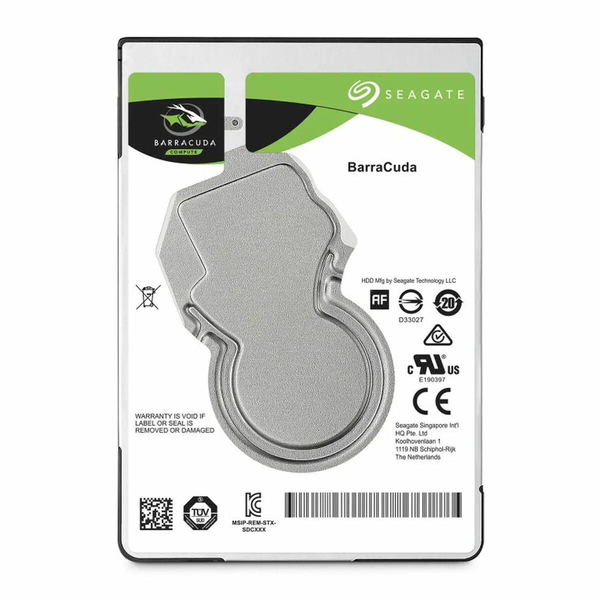 Hard Drive Seagate Barracuda 2,5" 5400 Rpm 1