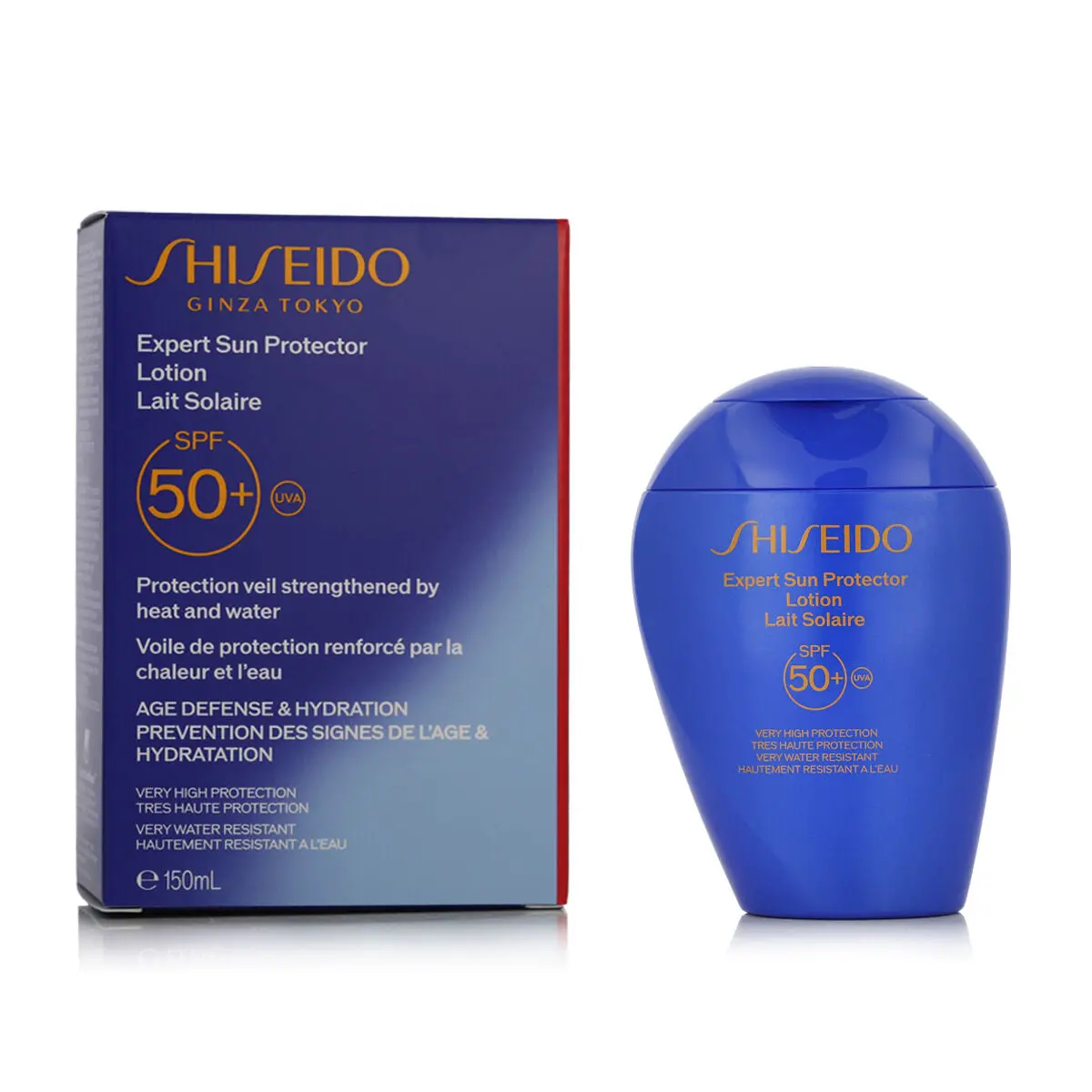 Sun Block Shiseido Expert Sun Spf 50+ 150 Ml 1