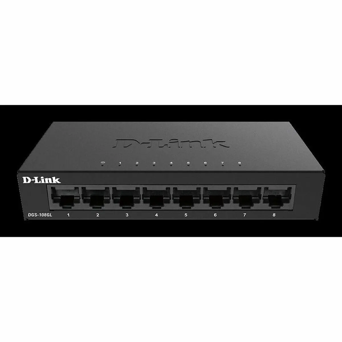 Switch D-Link Dgs-108Gl Black 1