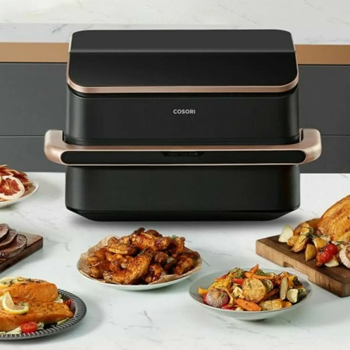 Air Fryer Cosori 10 L Silver Metallic 2