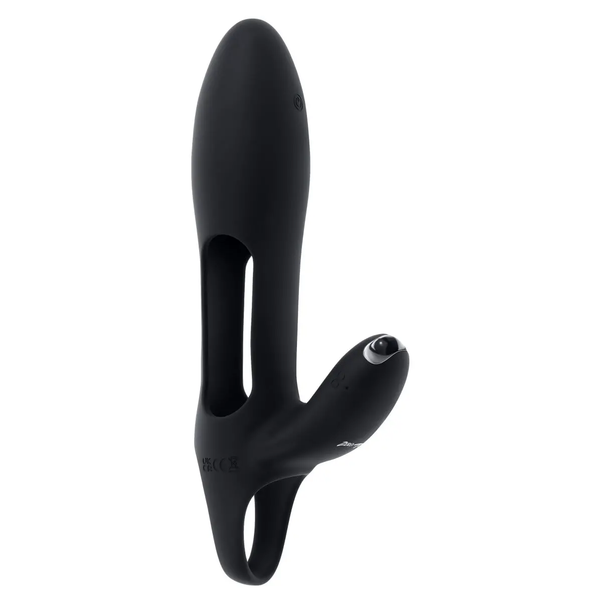 Dual Stimulation Vibe Evolved Zero Tolerance Black 1