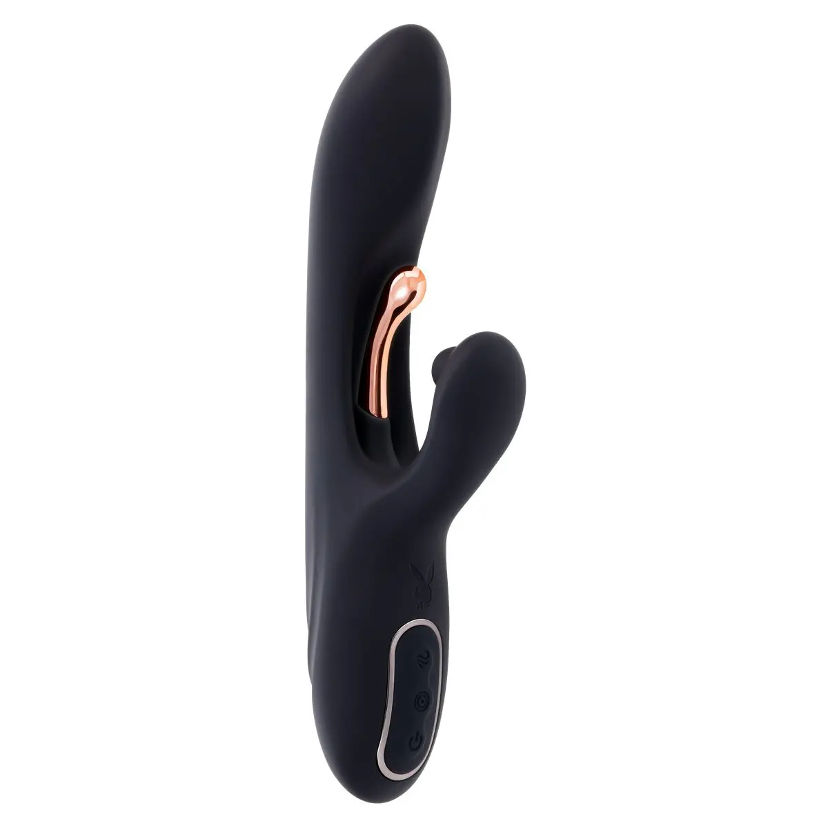 Dual Stimulation Vibe Evolved Playboy Black 1