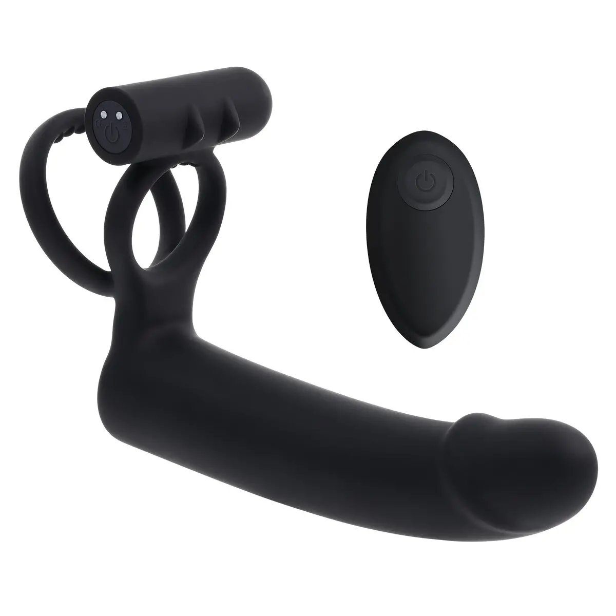 Penis Cover Evolved Gender X Black Ø 3,8 Cm 1