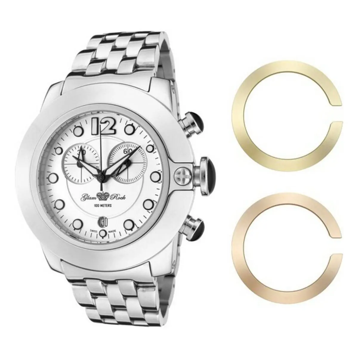 Ladies' Watch Glam Rock Gr32154 (Ø 44 Mm) 1