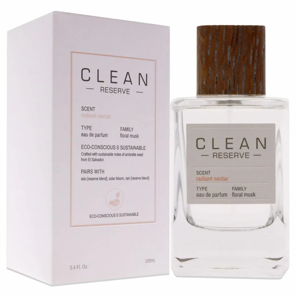 Women's Perfume Clean Radiant Nectar Edp 100 Ml 1