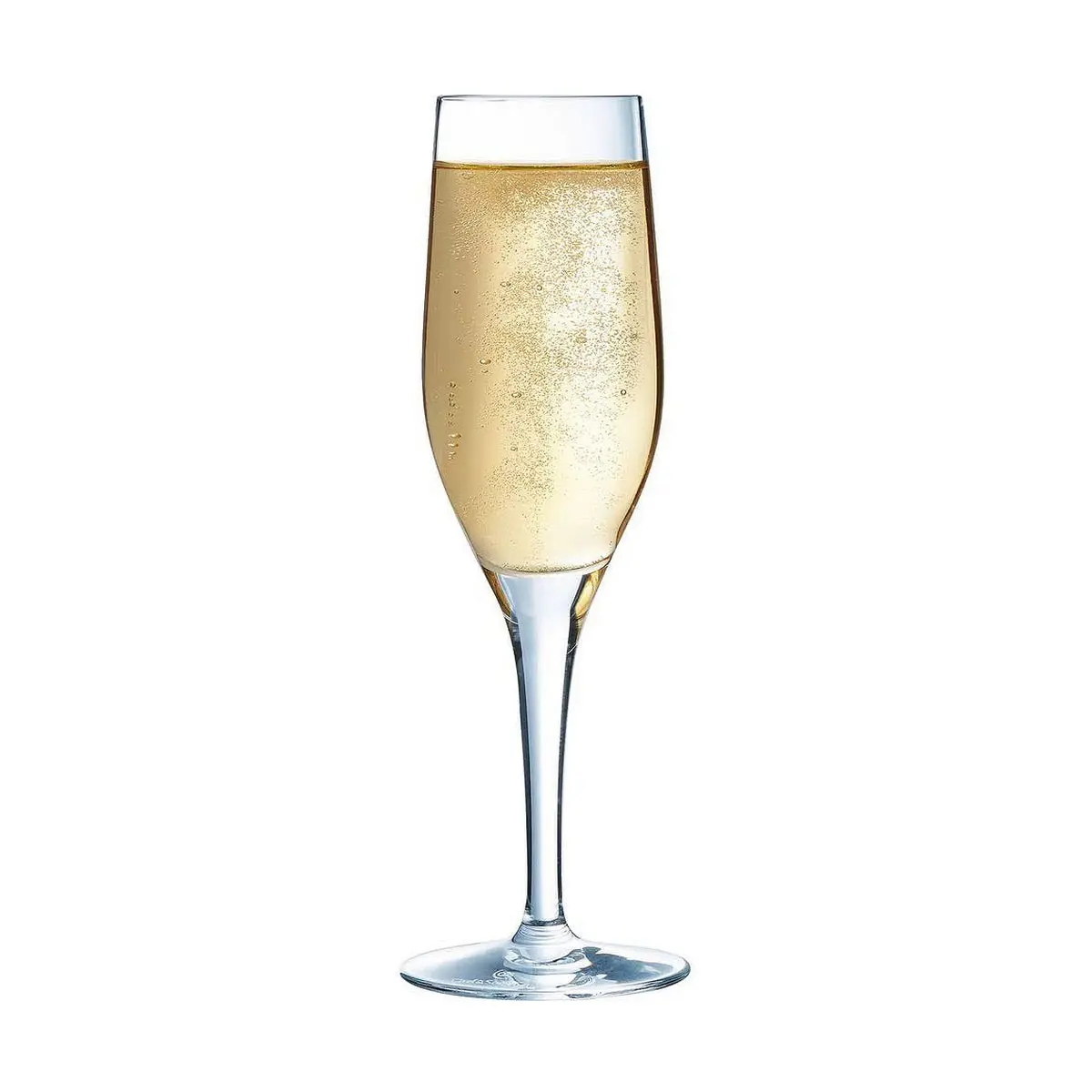 Champagne Glass Chef & Sommelier Transparent Glass (19 Cl) 2
