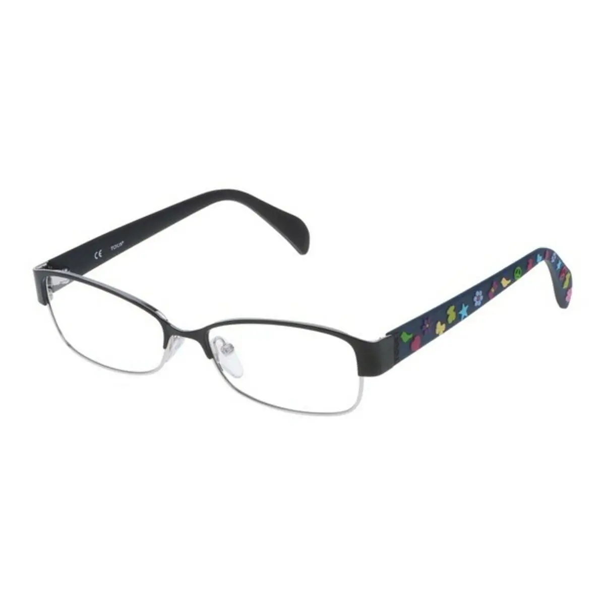 Ladies'spectacle Frame Tous Vto321v530583 Black (Ø 53 Mm) 1