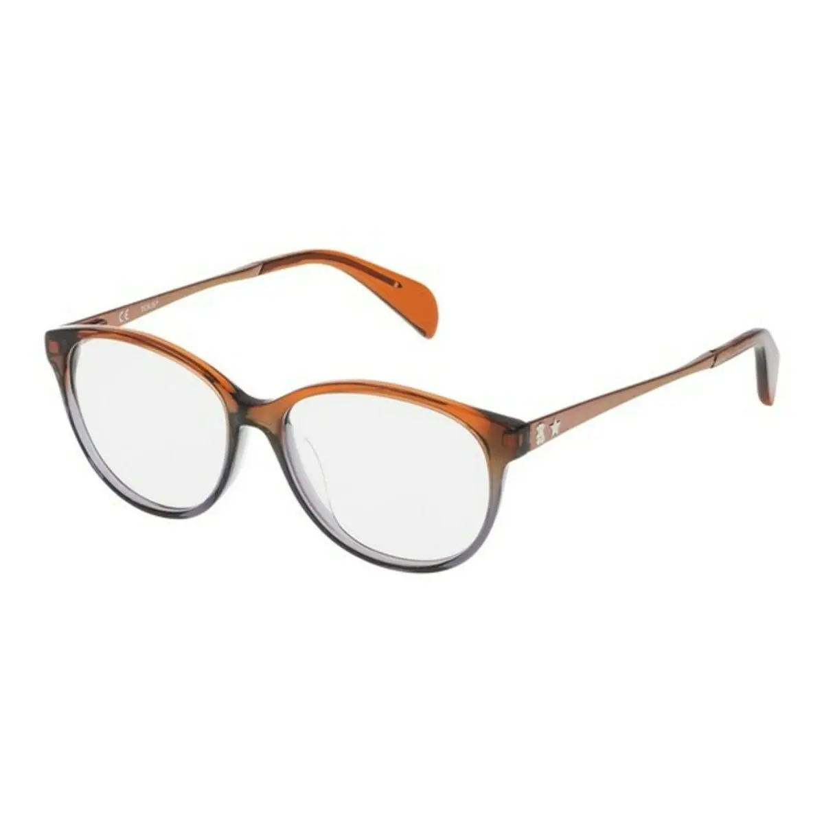 Ladies'spectacle Frame Tous Vto928520861 (52 Mm) Orange (Ø 52 Mm) 1
