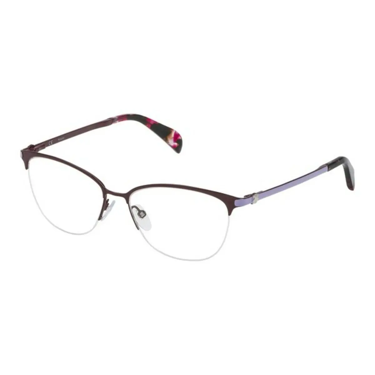 Ladies'spectacle Frame Tous Vto350540r50 (54 Mm) Purple (Ø 54 Mm) 1