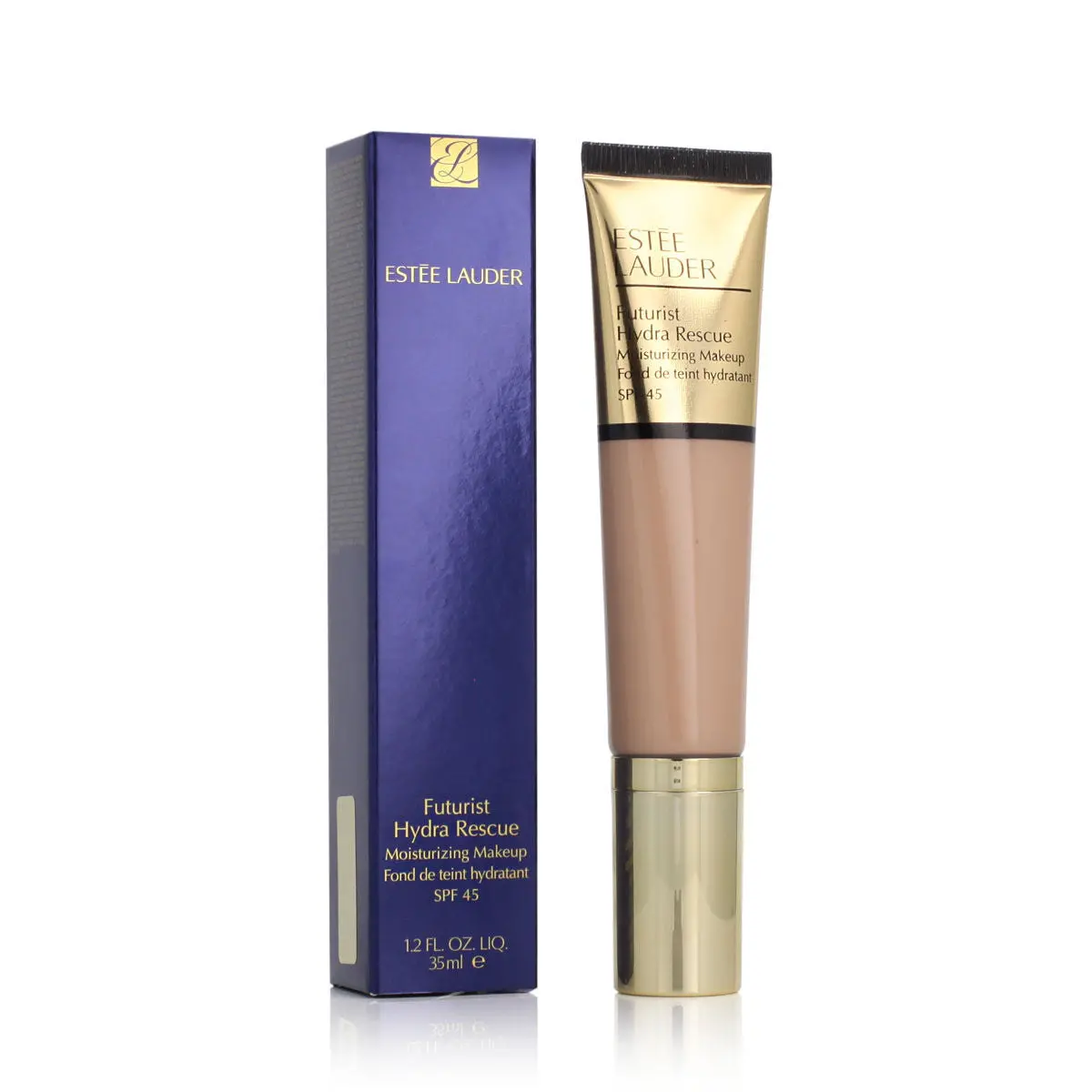 Crème Make-Up Base Estee Lauder Futurist Hydra Rescue Nº 2N1 Desert Beige Spf 45 35 Ml 1