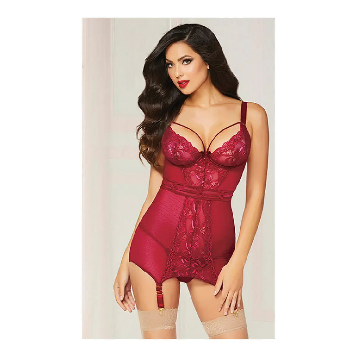 Corset Seven Til Midnight Burgundy (20) 1