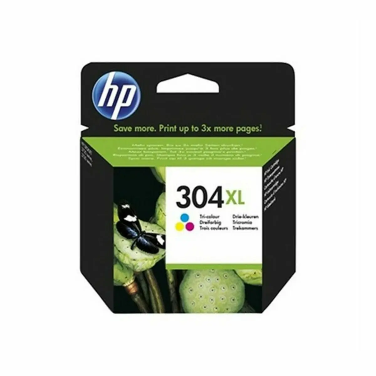 Original Ink Cartridge Hp N9k07ae Deskjet 3720 Multicolour Tricolour Cyan/Magenta/Yellow 1