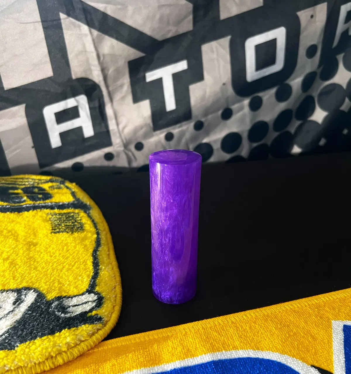 Smokey Labo Purple Marble 4.5“ Shift Knob 1