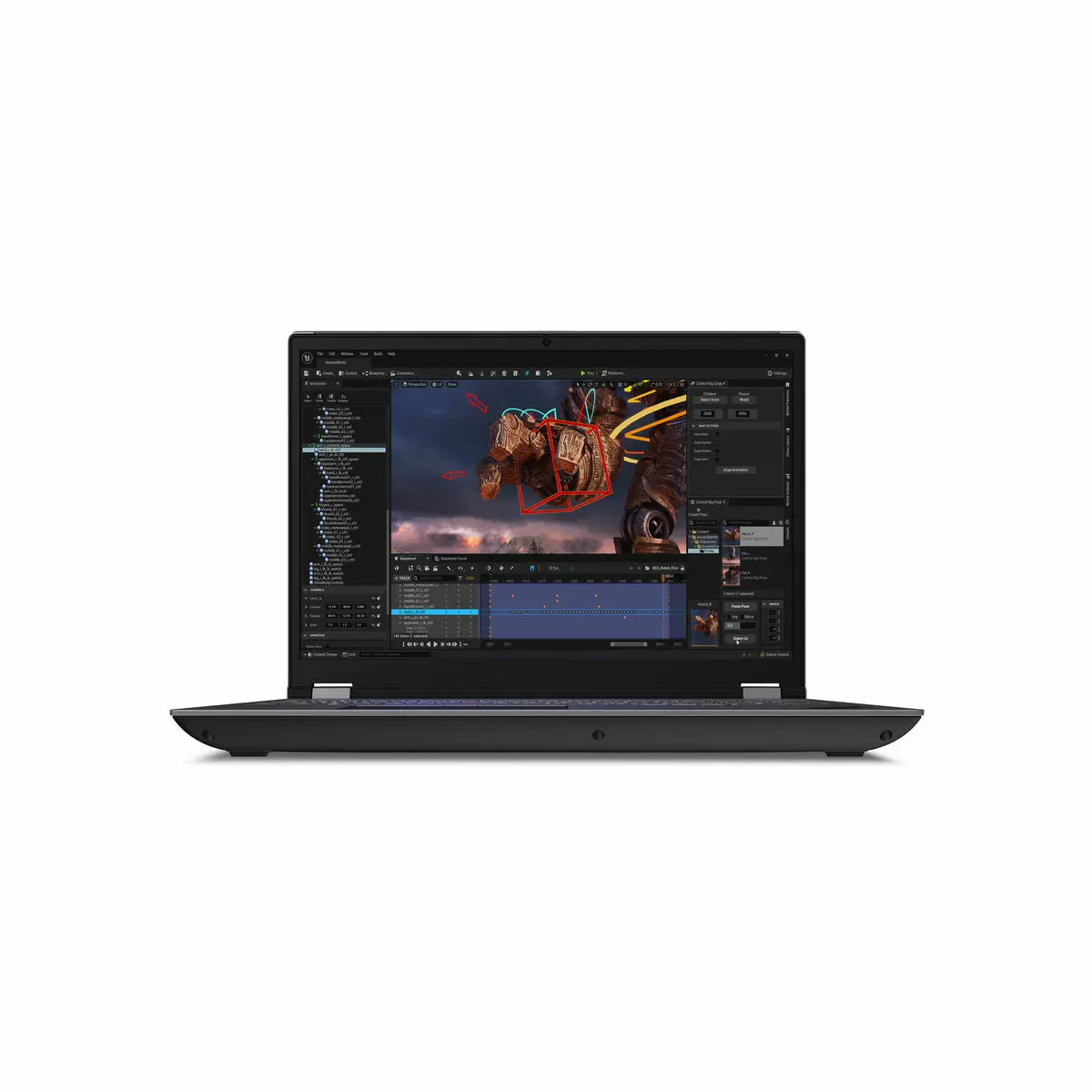 Laptop Lenovo 21Fa004tsp 16" Intel Core I7-14700Hx 32 Gb Ram 1 Tb Ssd Spanish Qwerty 1