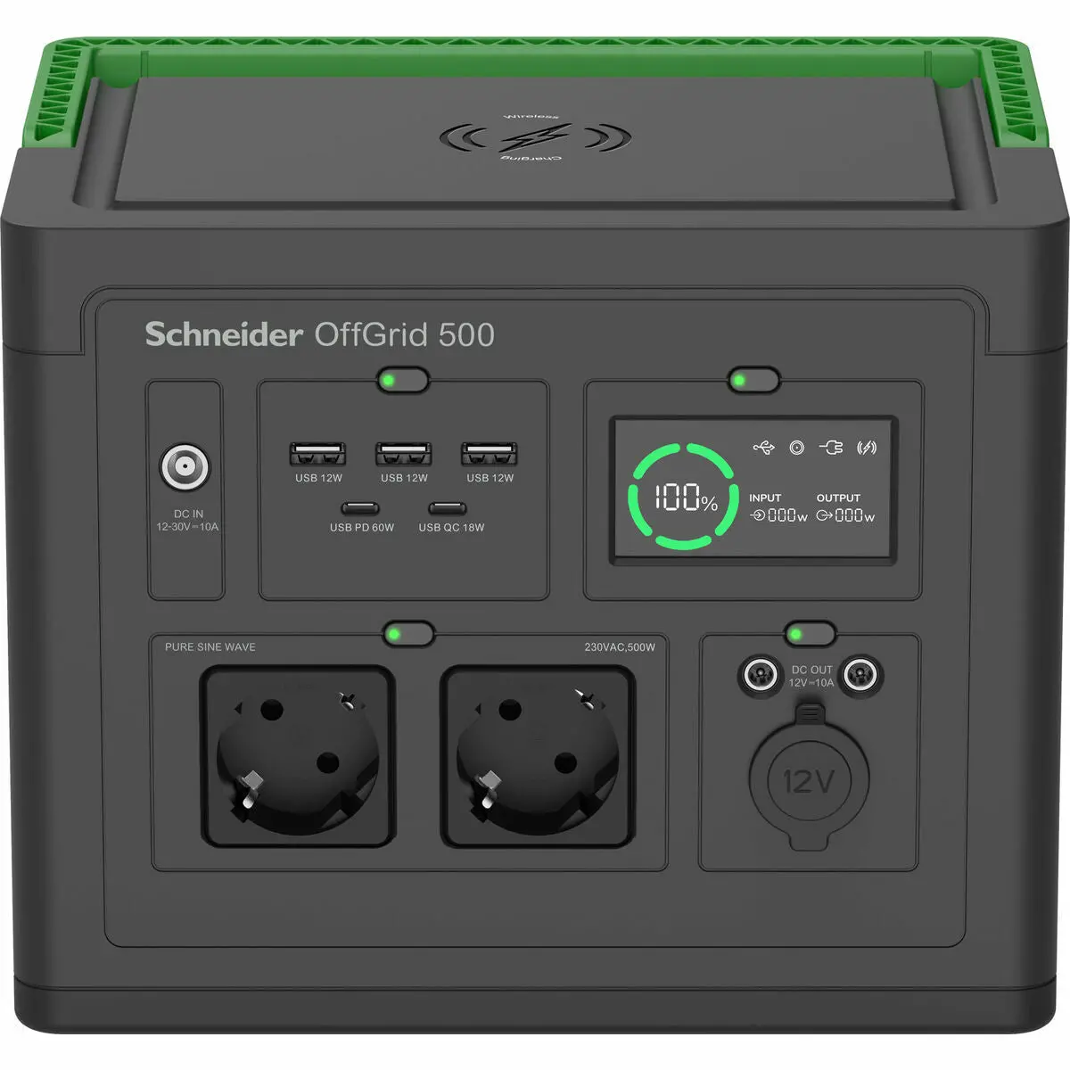 Uninterruptible Power Supply System Interactive Ups Apc Pps500-Gr 1