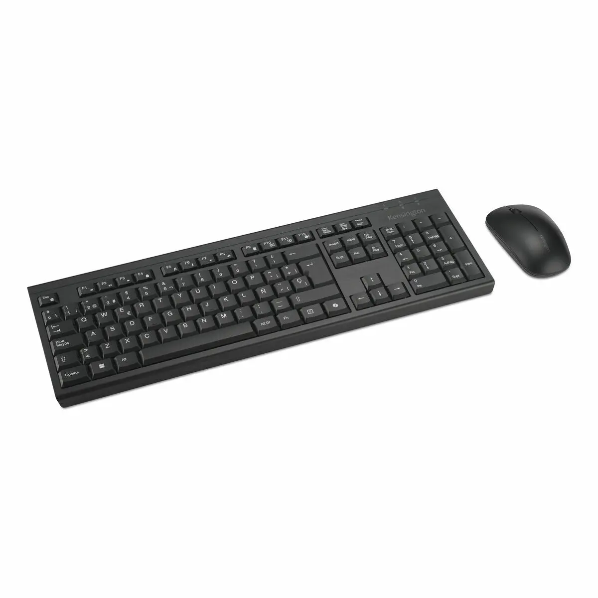 Keyboard And Mouse Kensington K75560es Black Spanish Qwerty 1