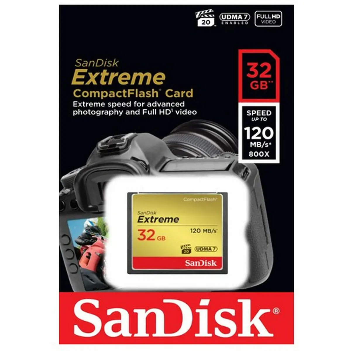 Sd Memory Card Sandisk Sdcfxsb-032G-G46 32Gb 32 Gb 1