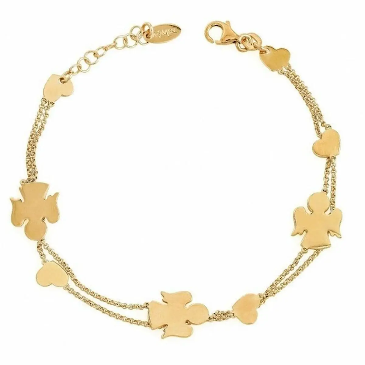 Unisex Bracelet Amen Angeli Cuori 1